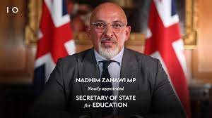 Nadhim Zahawi replaces Gavin Williamson as Education Secretary